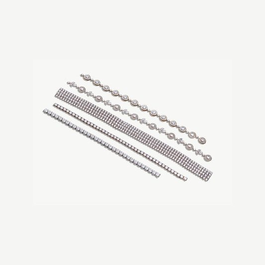 Stackable Diamond Bracelets