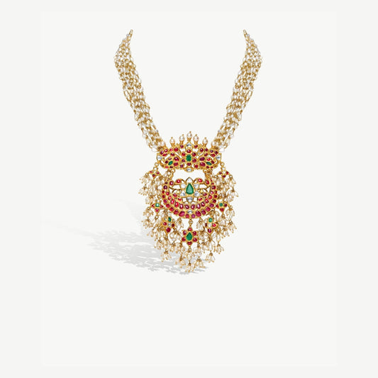 Kundan Pearl Locket